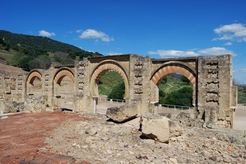 Moorish arches (Portico), Medina Azahara, Spain © Arena Photo UK