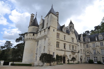 Fototapeta na wymiar Chateau de la Belle au Bois Dormant 1