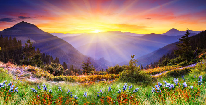 Mountain Sunrise Images