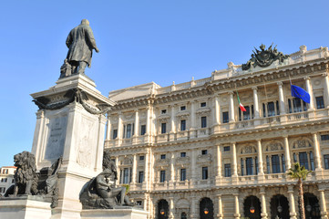 Fototapeta na wymiar Piazza Cavour, Rome