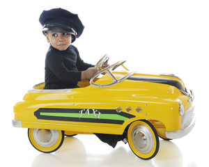 Taxi-Driving Tot