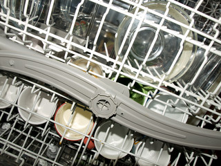 dishwasher inside
