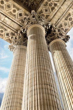 Panth&eacute;on Paris korinthische Kapitelle