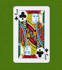 Play Card Club J