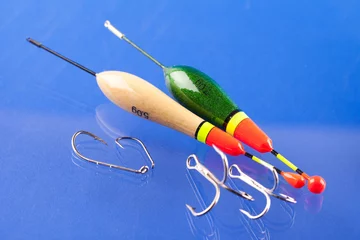 Zelfklevend Fotobehang fishing  equipment © mariusz szczygieł