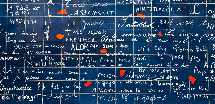 "I love you" in 311 languages