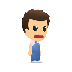 funny cartoon mechanic