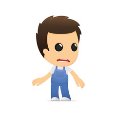 funny cartoon mechanic