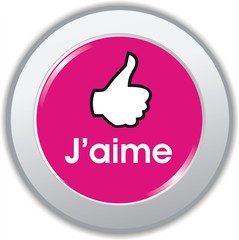 bouton j'aime