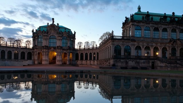 Architektur am Dresdner Zwinger