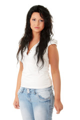 Obraz premium Student woman portrait