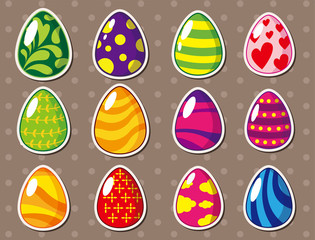 egg stickers
