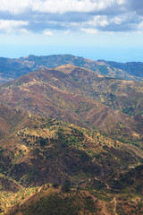 Naklejka premium Calabrian hills near Bova