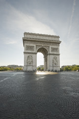 Fototapeta na wymiar Paris, Famous Arc de Triumph