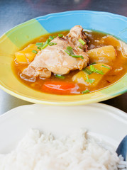 Chicken Stew Thai food