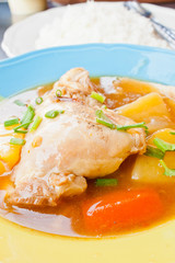 Chicken Stew Thai food
