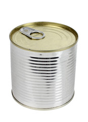 One metal tin