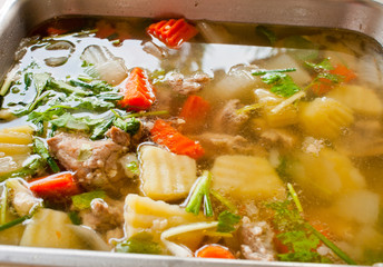 Soup pork