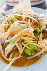 Green papaya salad