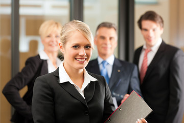 Business - Team in einem Büro