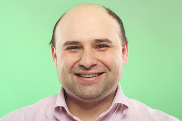 Fototapeta premium Portrait of a real man