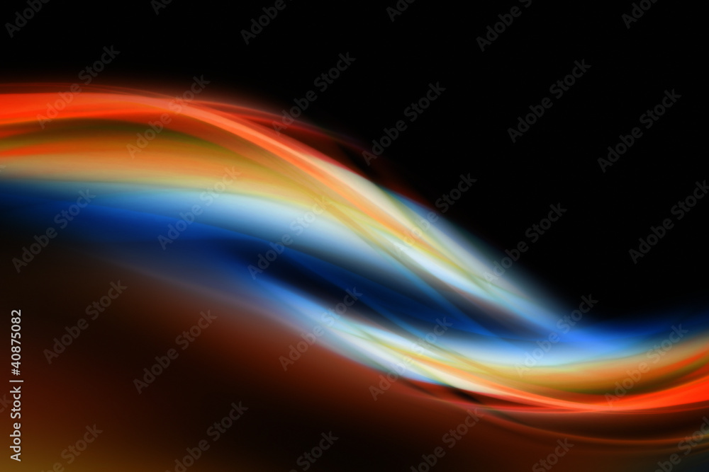 Fototapete Abstract elegant wave background design with space for your text