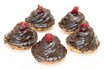 chocolate tartlet