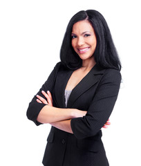 Young business woman.