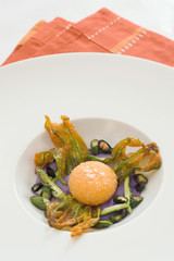 Fried yolk