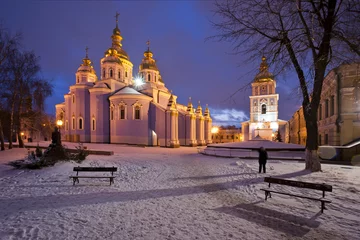 Rolgordijnen Michajlovky-kathedraal © fotosid