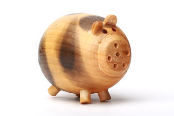 Wood pig