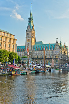 The city of Hamburg