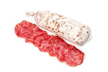 salame intero e a fette