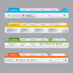 Web Design Navigation Elements