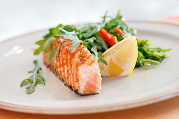grilled salmon