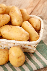 fresh potatoes