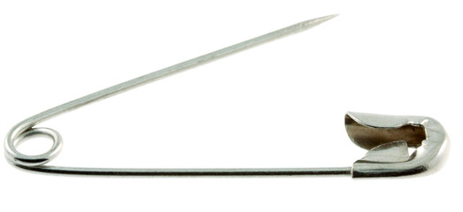 épingle se sûreté ouverte