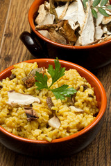 risotto con funghi