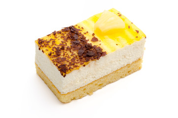 Ananas-Joghurtschnitte