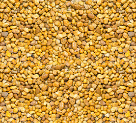 Artistic background of pebbles orange