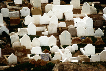 Muslim cemetery. Fes, Morocco