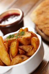 roasted potatoes