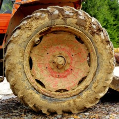 dirty wheel