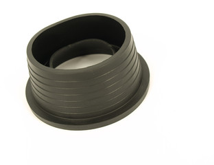 Rubber gasket isolated on white background