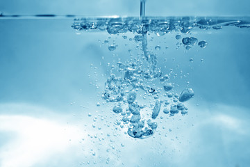 water bubbles background