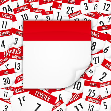 Fond - calendrier / agenda / rendez-vous