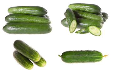 cucumber, green,
