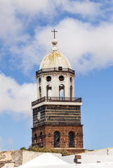 Fototapeta premium Teguise, Lanzarote, Canary Island, Church Iglesia de Nuestra Sen
