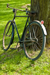 Fototapeta na wymiar Bicicletta rocznika