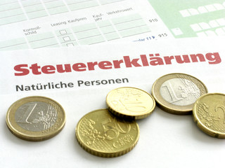 Steuererkl&auml;rung - Geld